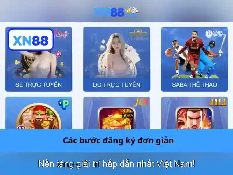 xn88: Nền tảng trò chơi trực tuyến tại Việt Nam